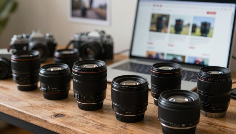 buy used camera lenses