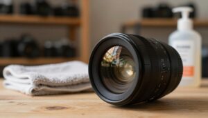 clean camera lenses safely